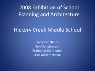 Hickory Creek Middle School