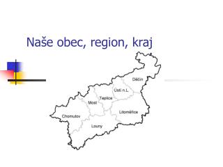 Naše obec, region, kraj