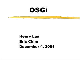 OSGi