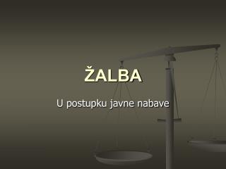 ŽALBA