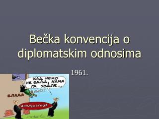 Bečka konvencija o diplomatskim odnosima