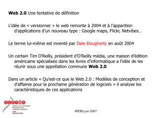 WEB2 juin 2007