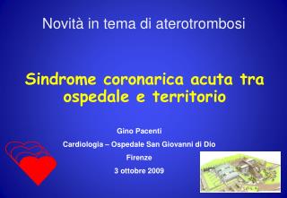 Sindrome coronarica acuta tra ospedale e territorio