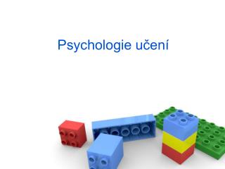 Psychologie učení