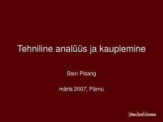 Tehniline analüüs ja kauplemine