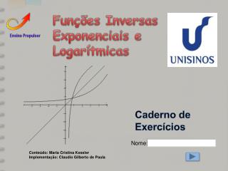 Funções Inversas Exponenciais e Logarítmicas