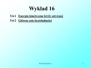 Wykład 16