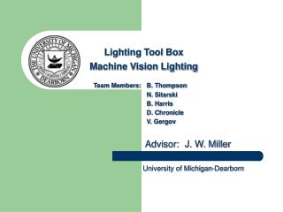 Lighting Tool Box Machine Vision Lighting