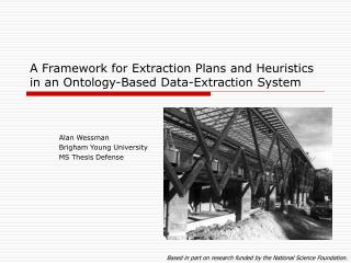 A Framework for Extraction Plans and Heuristics in an Ontology-Based Data-Extraction System