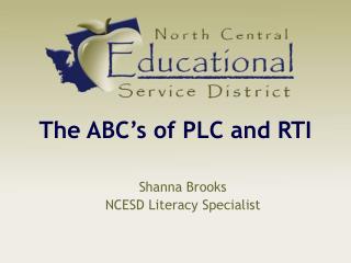 The ABC’s of PLC and RTI
