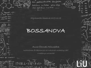 Styrelsemöte Sambruk 2009-12-08 BOSS A NOVA
