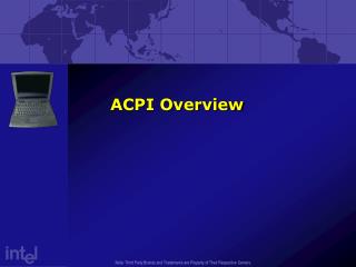 ACPI Overview