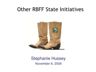 Other RBFF State Initiatives