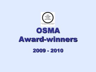 OSMA Award-winners