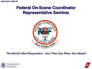 Federal On-Scene Coordinator Representative Seminar
