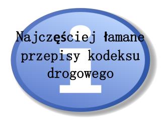 Najczęściej łamane przepisy kodeksu drogowego