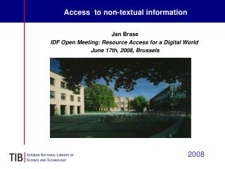 Access to non-textual information