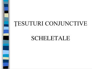 ŢESUTURI CONJUNCTIVE SCHELETALE