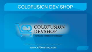 ColdFusion Company