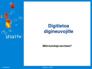 Digitietoa digineuvojille