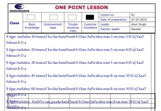 one point lesson for Dry Shot -www.itworkss.com