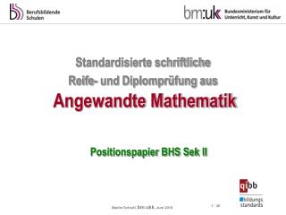 Standardisierte schriftliche Reife- und Diplomprüfung aus Angewandte Mathematik