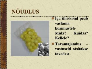 NÕUDLUS