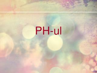 PH-ul