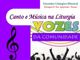 Canto e Música na Liturgia