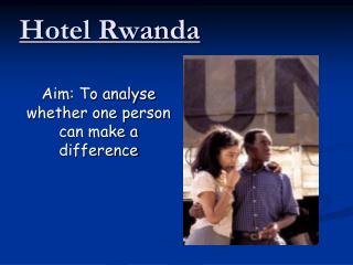 Hotel Rwanda