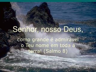 Senhor, nosso Deus,