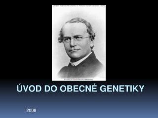 Úvod do obecné genetiky