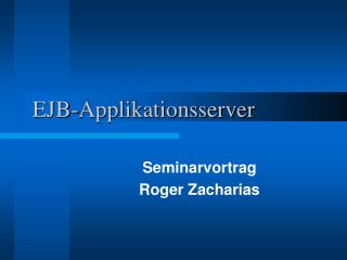EJB-Applikationsserver