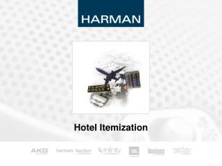 Hotel Itemization