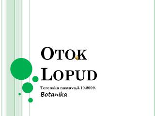 Otok Lopud