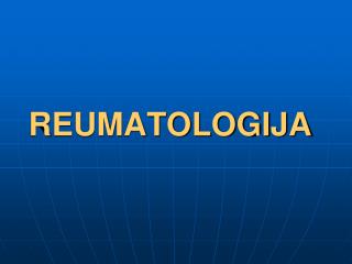 REUMATOLOGIJA