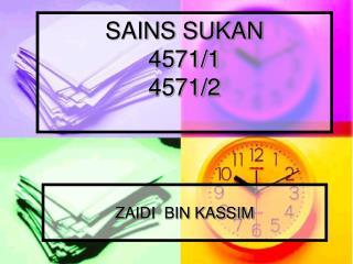 SAINS SUKAN 4571/1 4571/2