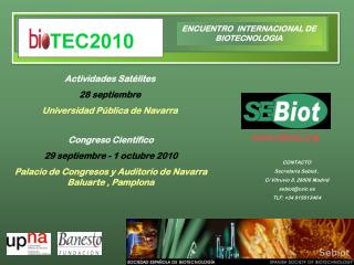 ENCUENTRO INTERNACIONAL DE BIOTECNOLOGIA