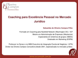 Coaching para Excelência Pessoal no Mercado Jurídico