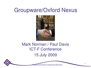 Groupware/Oxford Nexus