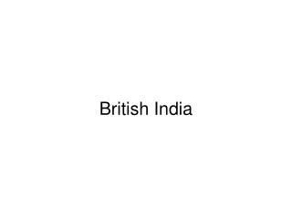 British India