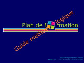 Plan de f rmation