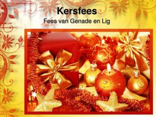 Kersfees