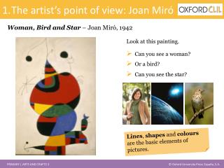 Woman, Bird and Star – Joan Miró, 1942