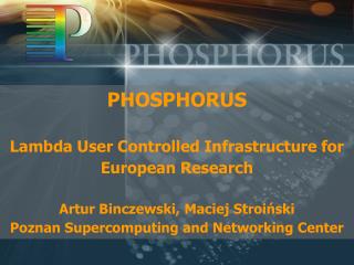 PHOSPHORUS OVERVIEW