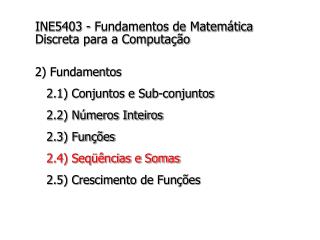 INE5403 - Fundamentos de Matemática Discreta para a Computação