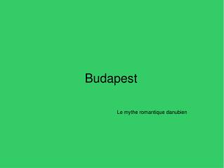 Budapest