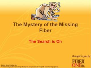 finding fiber