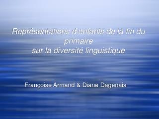 Représentations d’enfants de la fin du primaire sur la diversité linguistique