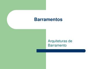 Barramentos